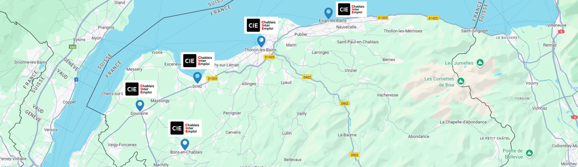 Carte - localisation